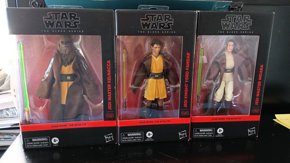 Star Wars Black Series Acolyte Bundle 3 pk Lot FANDAR KELNACCA INDARA NIB